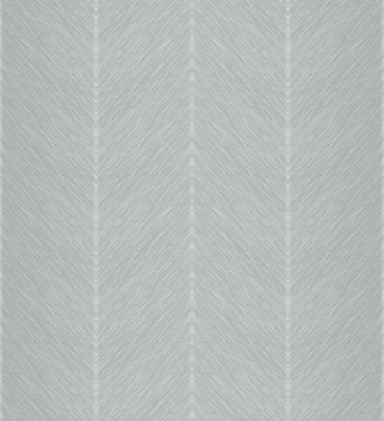 Graue Vliestapete, Zick-Zack-Muster, M1803-3, Mika,  ICH Wallcoverings