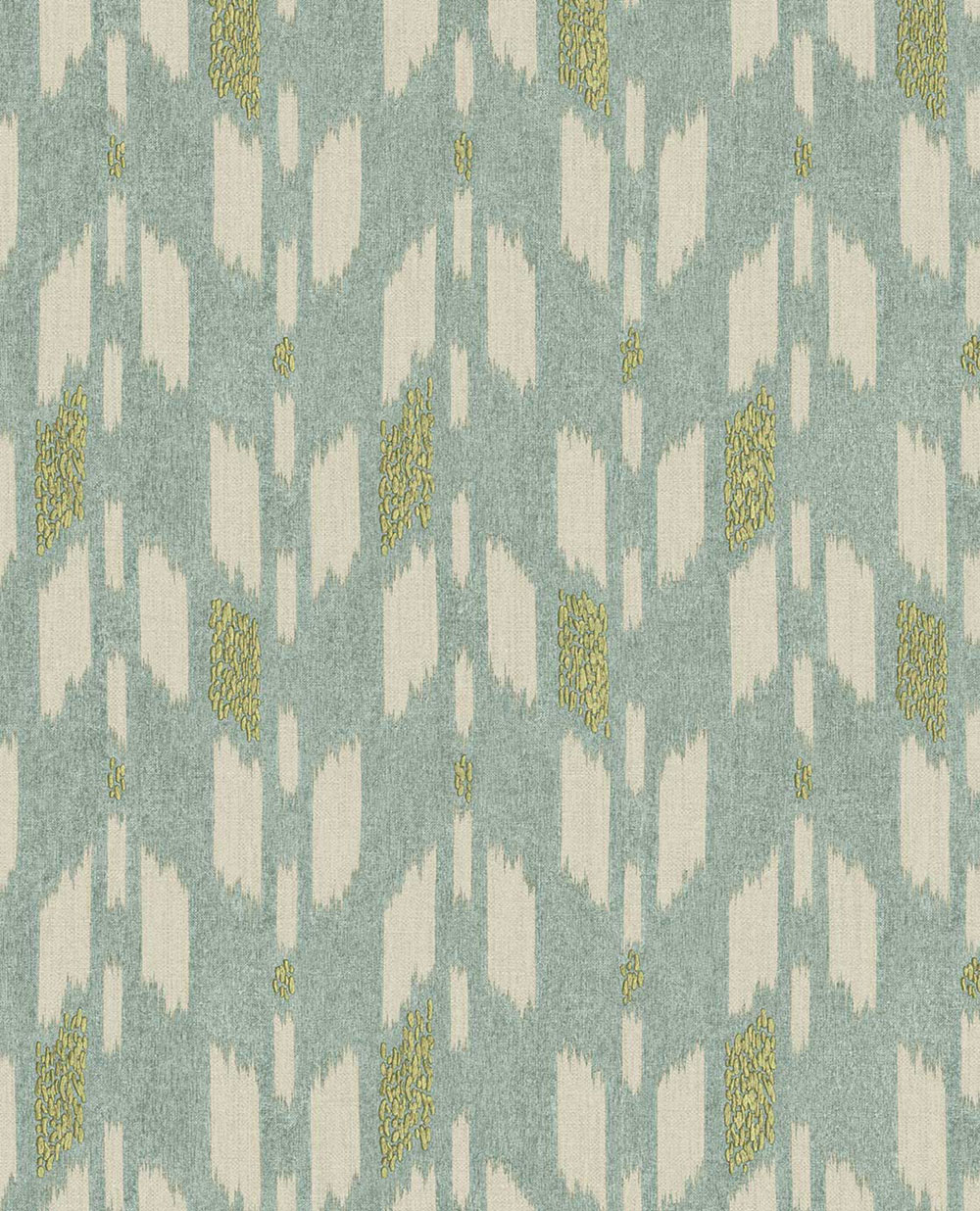 Vliestapete, grün,  Stoffimitat, 340243, Solange, Eijffinger
