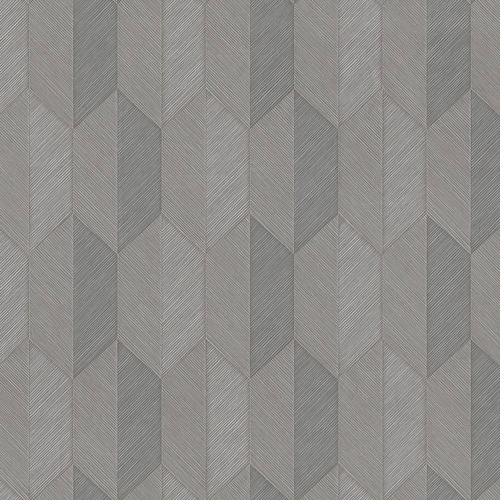 Geometrische Vliestapete, grau, 1501-4, Vera, AdaWall