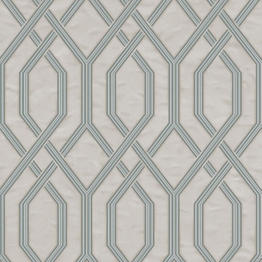 Geometrische Vliestapete, grau, 1502-3, Vera, AdaWall