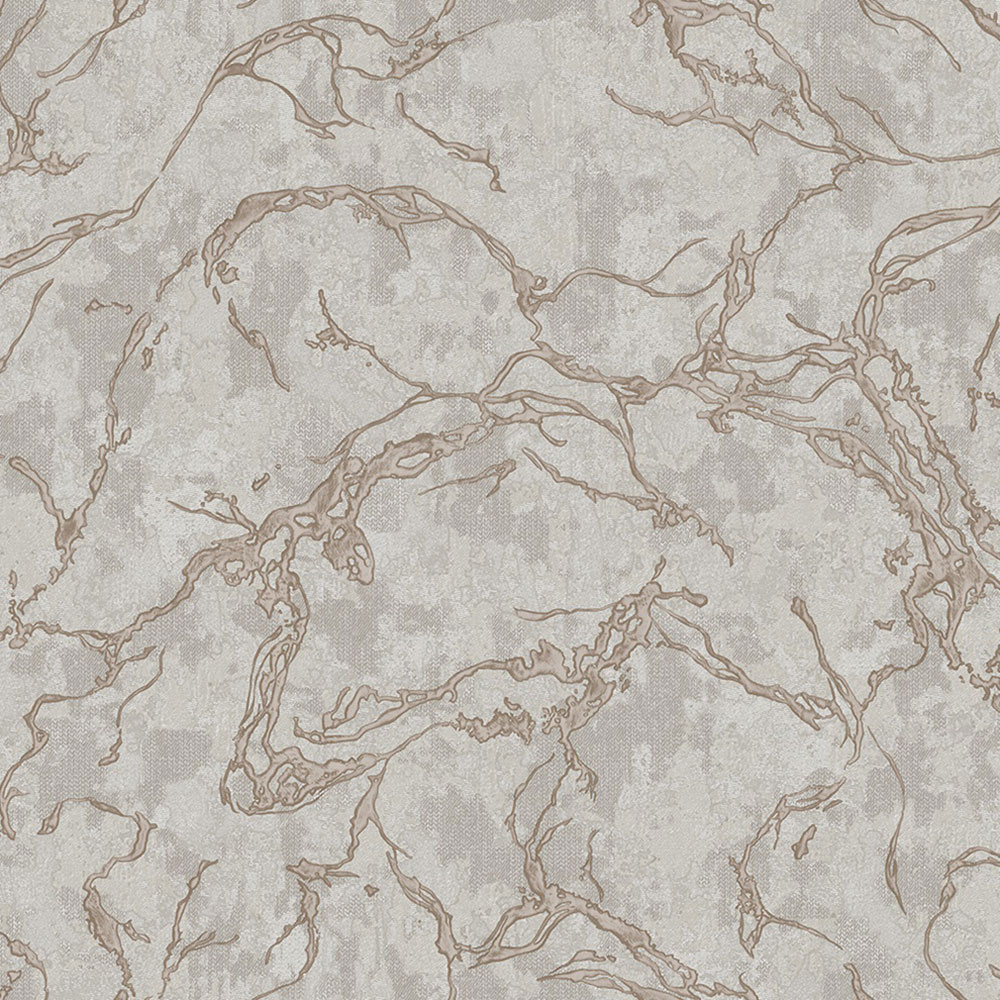 Vliestapete, grau-beige, Marmor, 1503-3, Vera, AdaWall