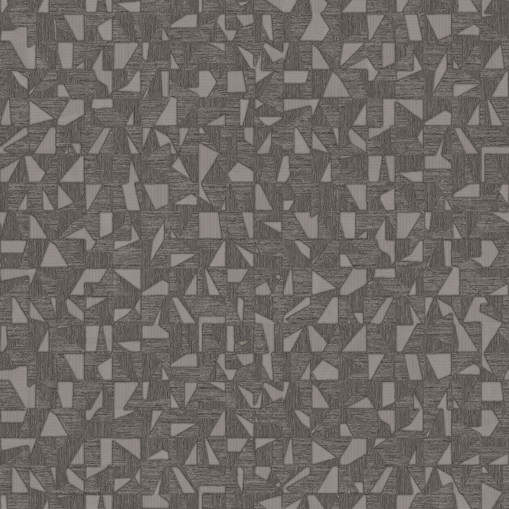 Geometrische Vliestapete, grau-silber, 1512-6, Vera, AdaWall