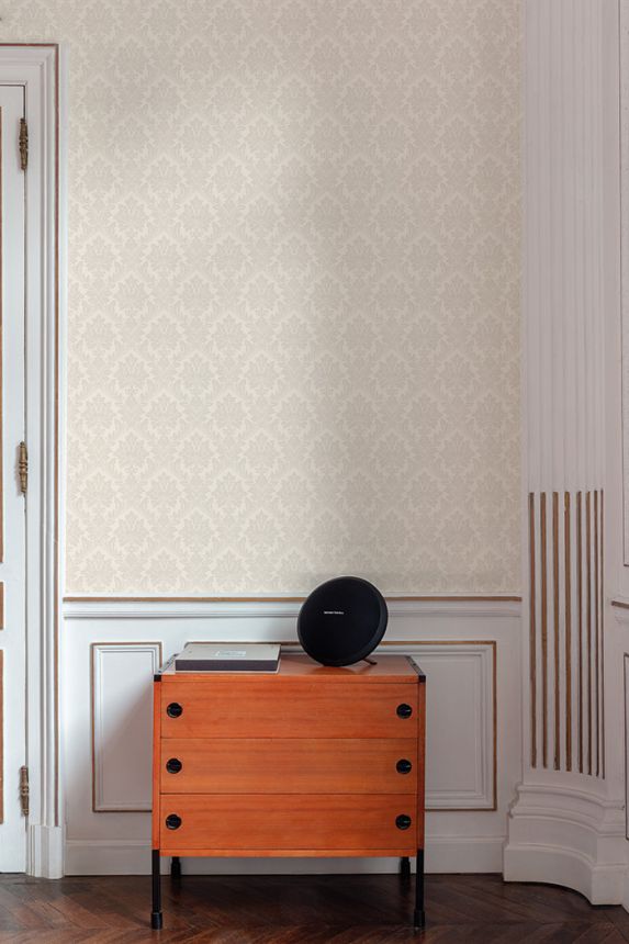 Grau-beige Barock-Vliestapete, A65402, Vavex 2026