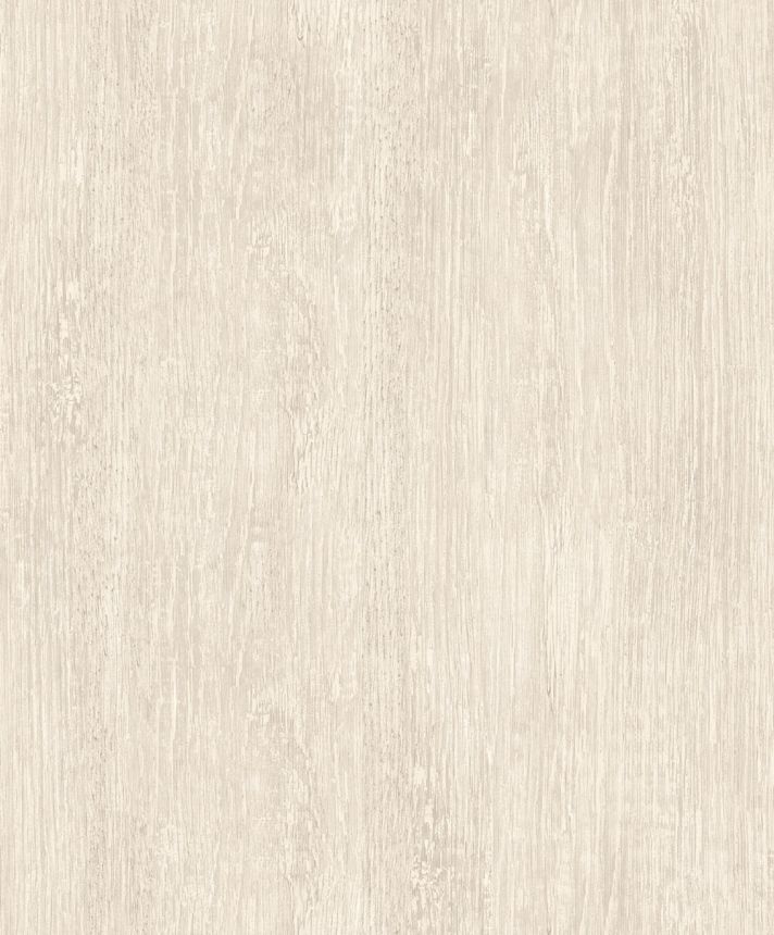 Tapete in beiger Holzoptik, M76407, Brut, Ugépa