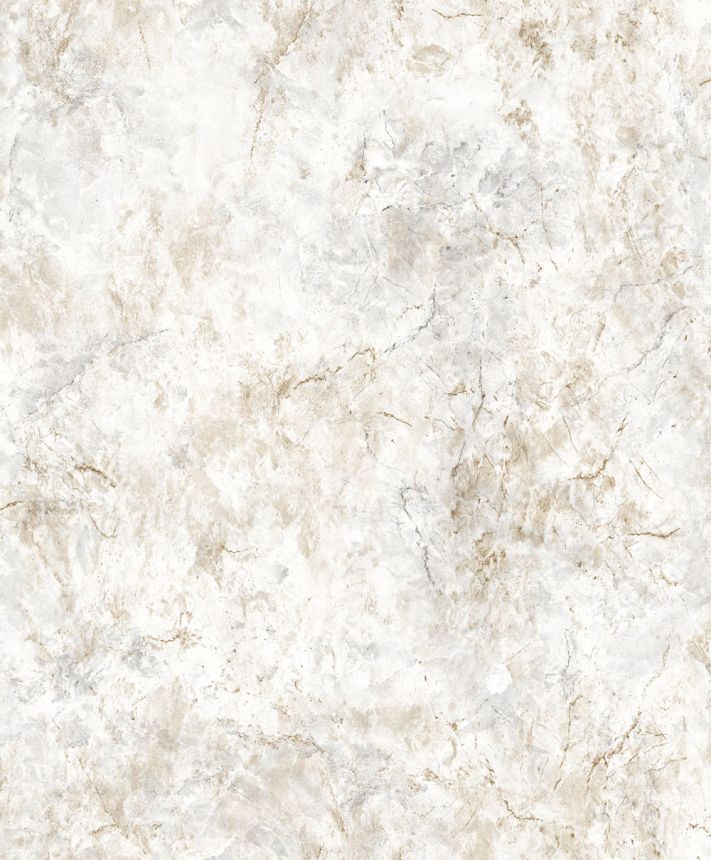 Vliestapete, grau-beige, Marmor, M78507, Brut, Ugépa