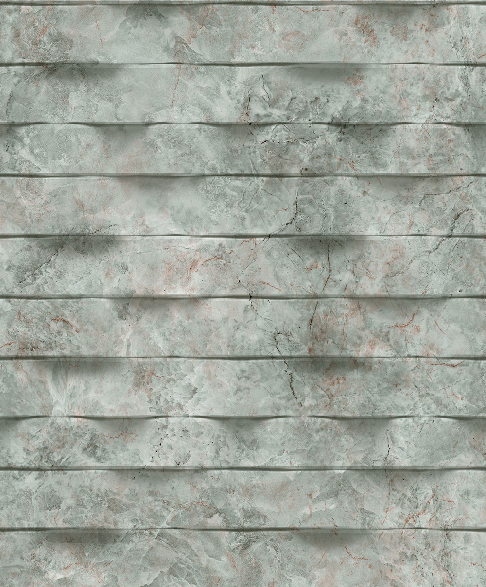 Vliestapete, grün 3D Marmorverkleidung, M79904, Brut, Ugépa