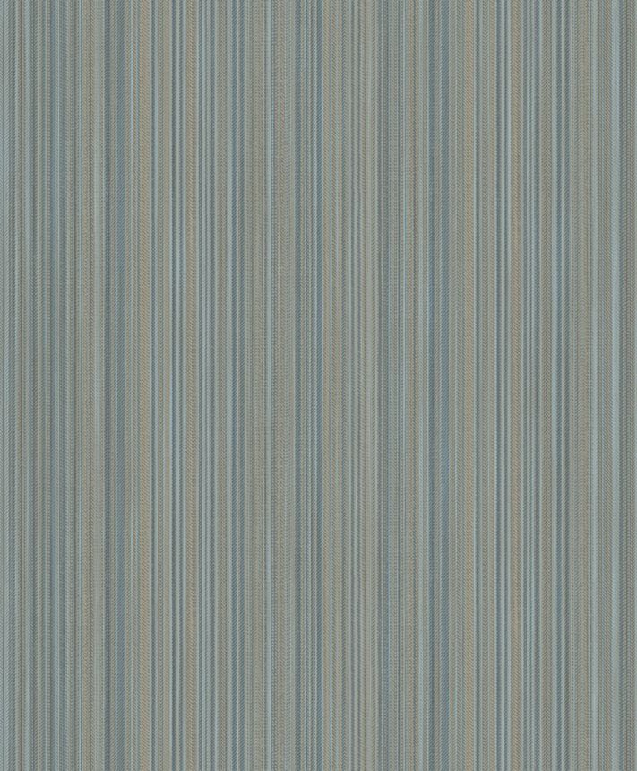 Luxustapete, blau-grau, Stoffimitat, M66591D, Venezia, Ugépa