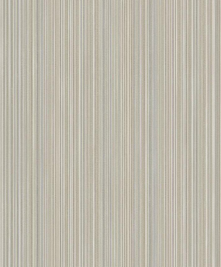 Luxustapete, beige-silber, Stoffimitat, M66597D, Venezia, Ugépa
