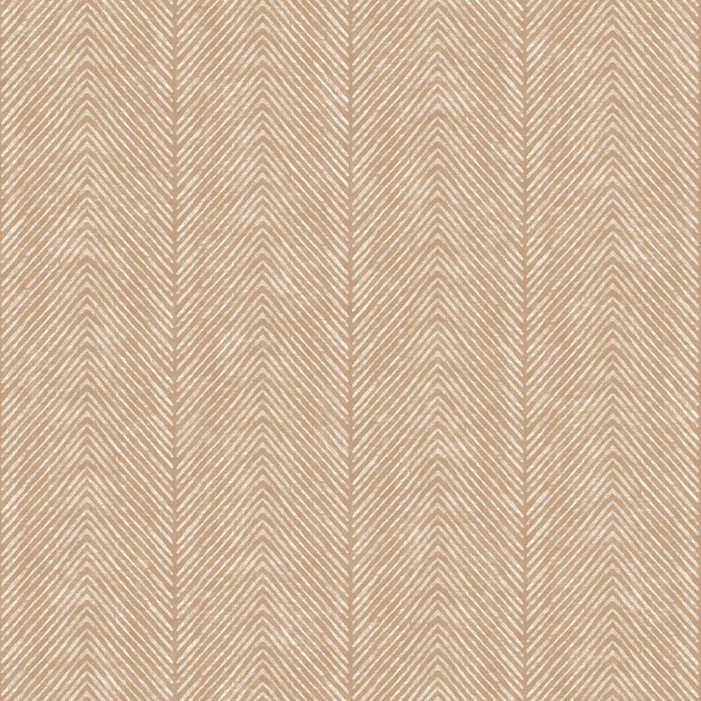 Vliestapete, braun-beige, Streifen, Fischgrät, M69208, Nomade, Ugépa