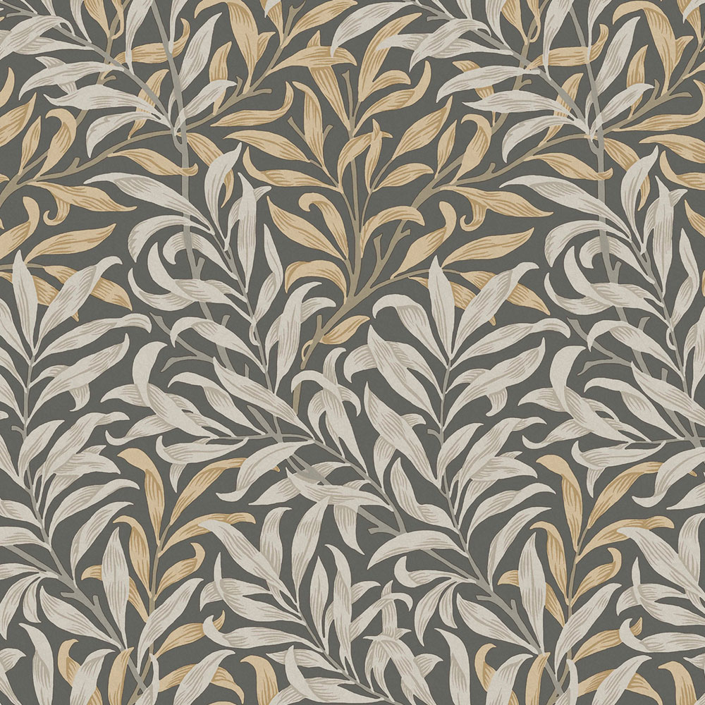 Vliestapete, graubeige, Zweige, 124244, William Morris At Home