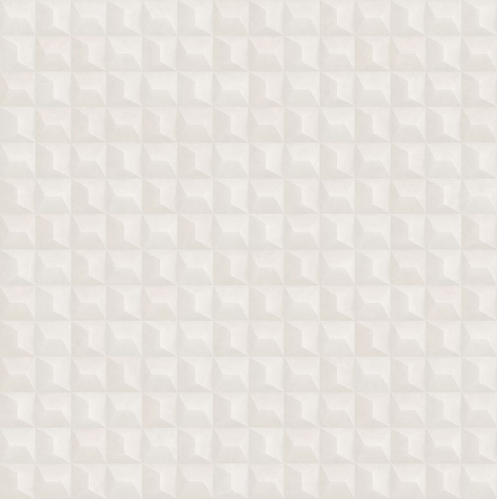 Luxuriöse geometrische Vliestapete, creme, Z15520, Mini Trend, Zambaiti Parati