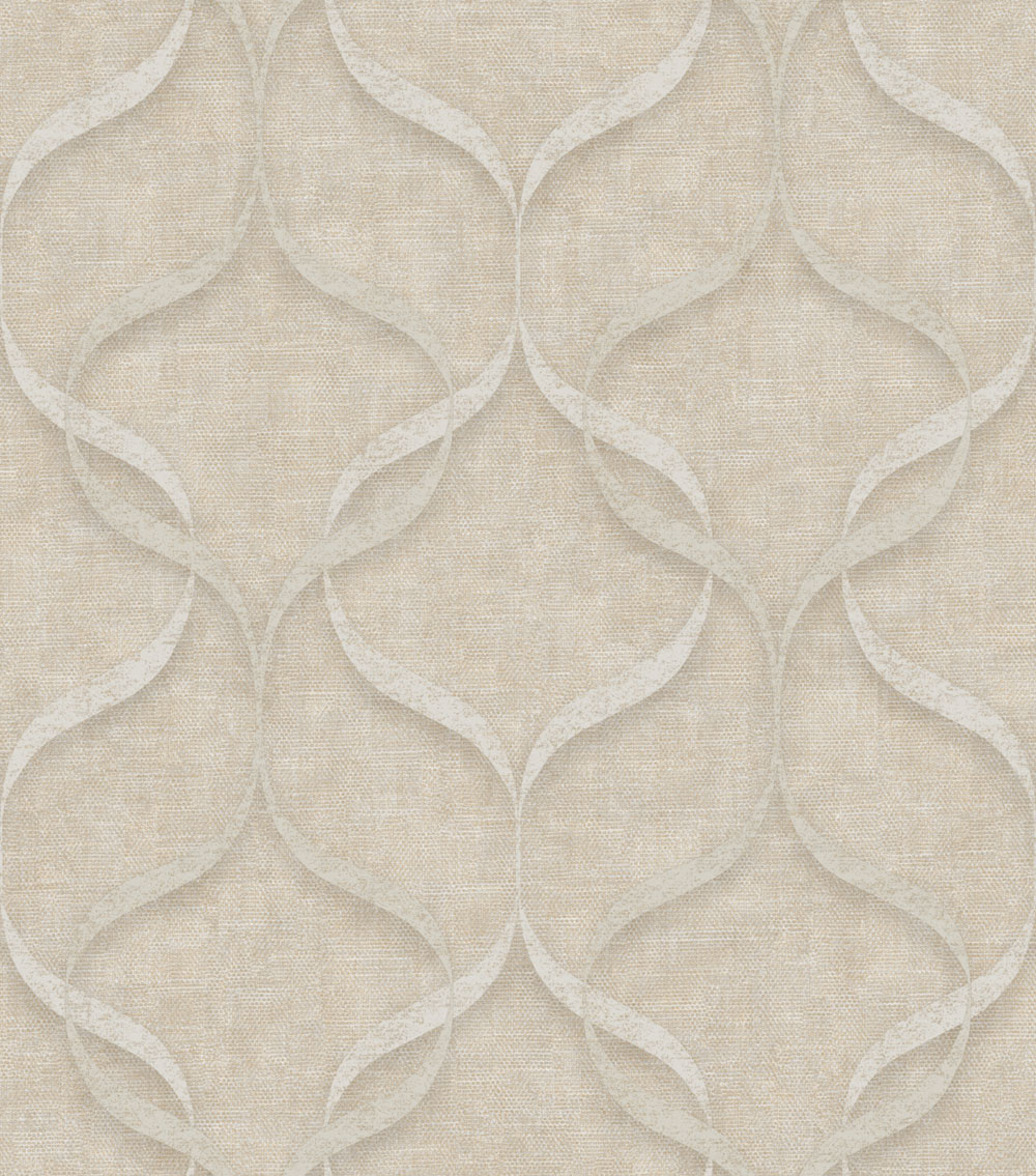 Luxus Vliestapete, graubeige, ornamenty, Z15532, Mini Trend, Zambaiti Parati