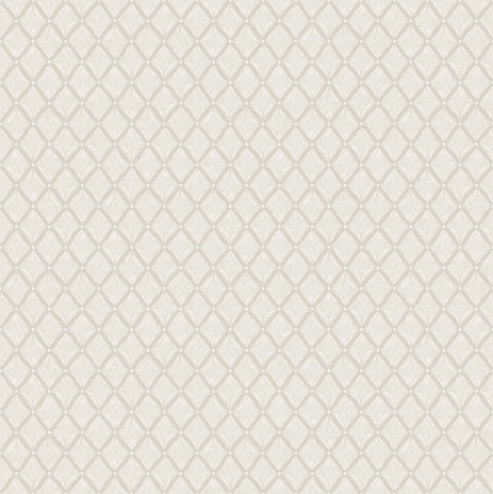 Luxuriöse geometrische Vliestapete, grau-creme, Z15536, Mini Trend, Zambaiti Parati