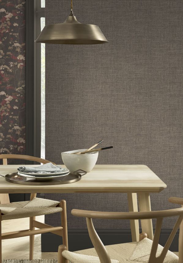 Vliestapete, braun-grau, Mattenimitat, 124090, Utopia, Graham Brown Premium
