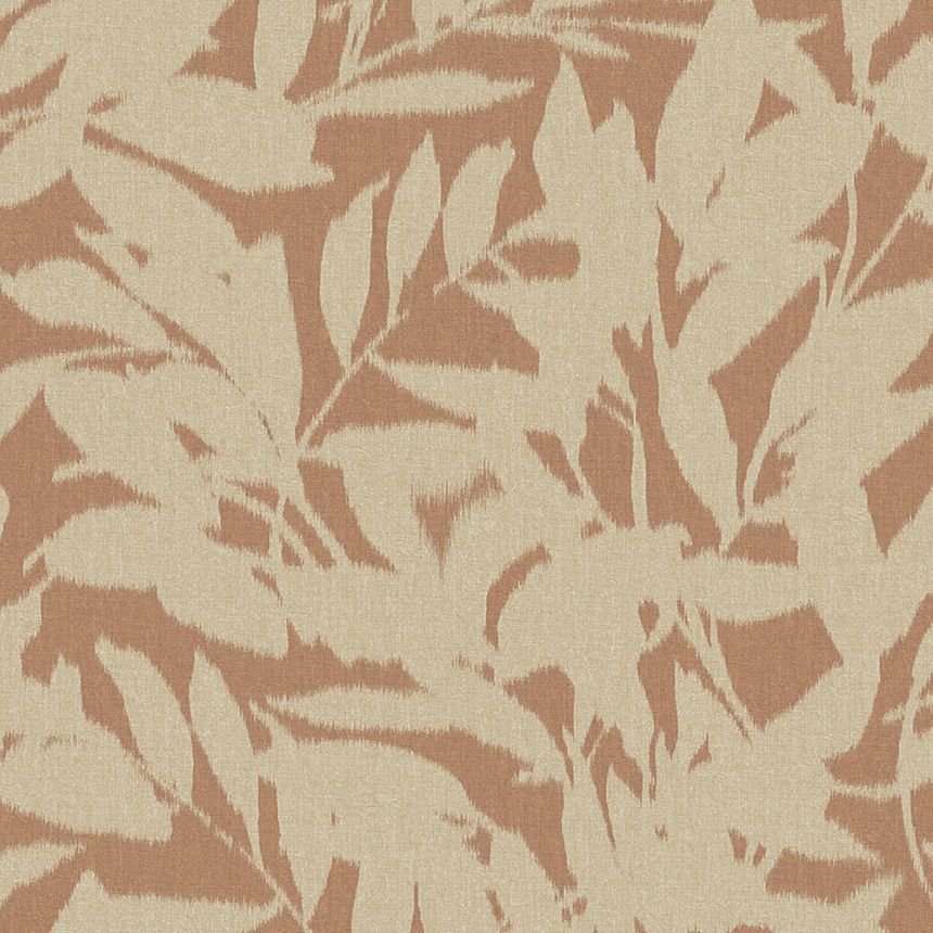 Vliestapete, braun, Blätter, 124145, Utopia, Graham Brown Premium