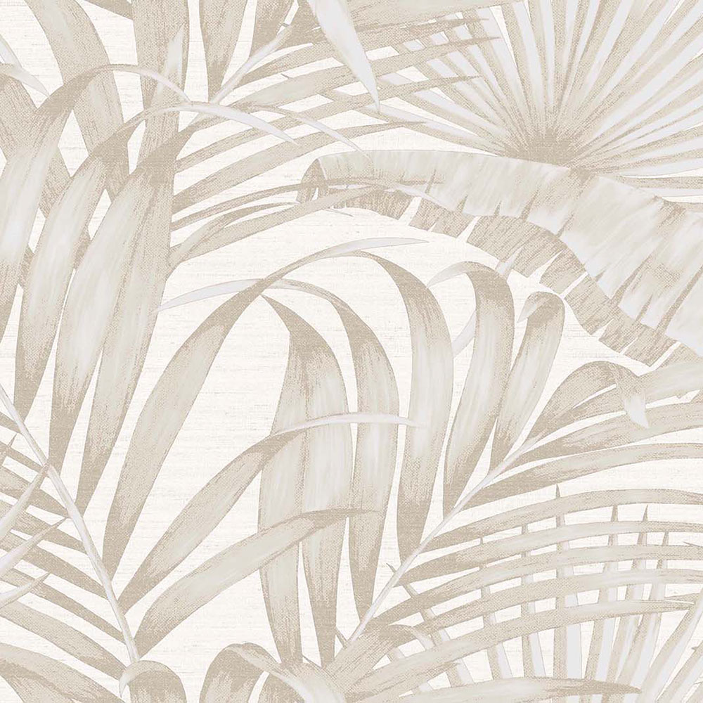 Luxuriöse Vliestapete, creme, Blätter, 42201, Aura, Cristiana Masi by Parato