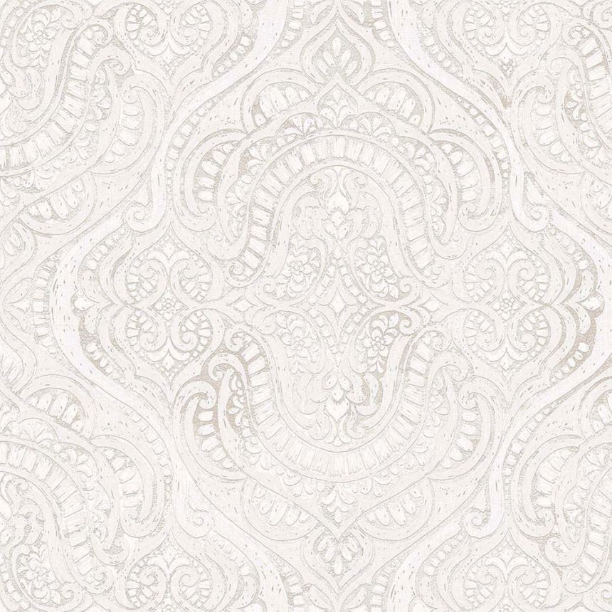 Luxuriöse Vliestapete, creme, Barock, 42210, Aura, Cristiana Masi by Parato
