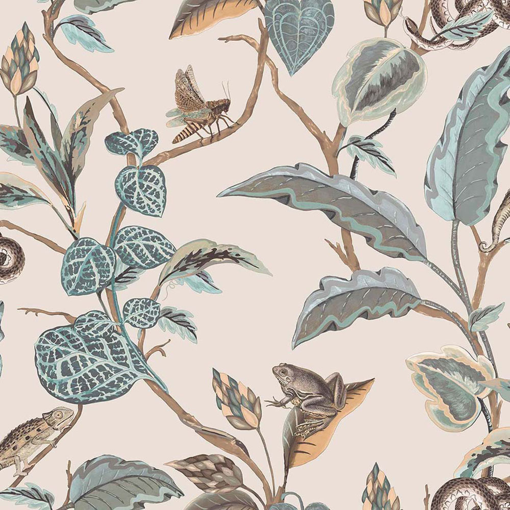Vliestapete, graubeige, Blätter, 15508, Botany House, Cristiana Masi by Parato