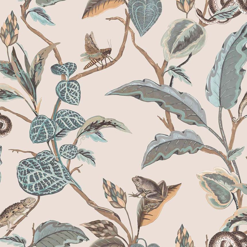 Vliestapete, graubeige, Blätter, 15508, Botany House, Cristiana Masi by Parato