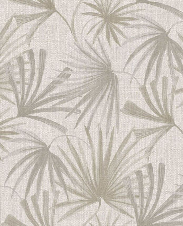 Vliestapete, grau, Blätter, 340510, Groovy, Eijffinger
