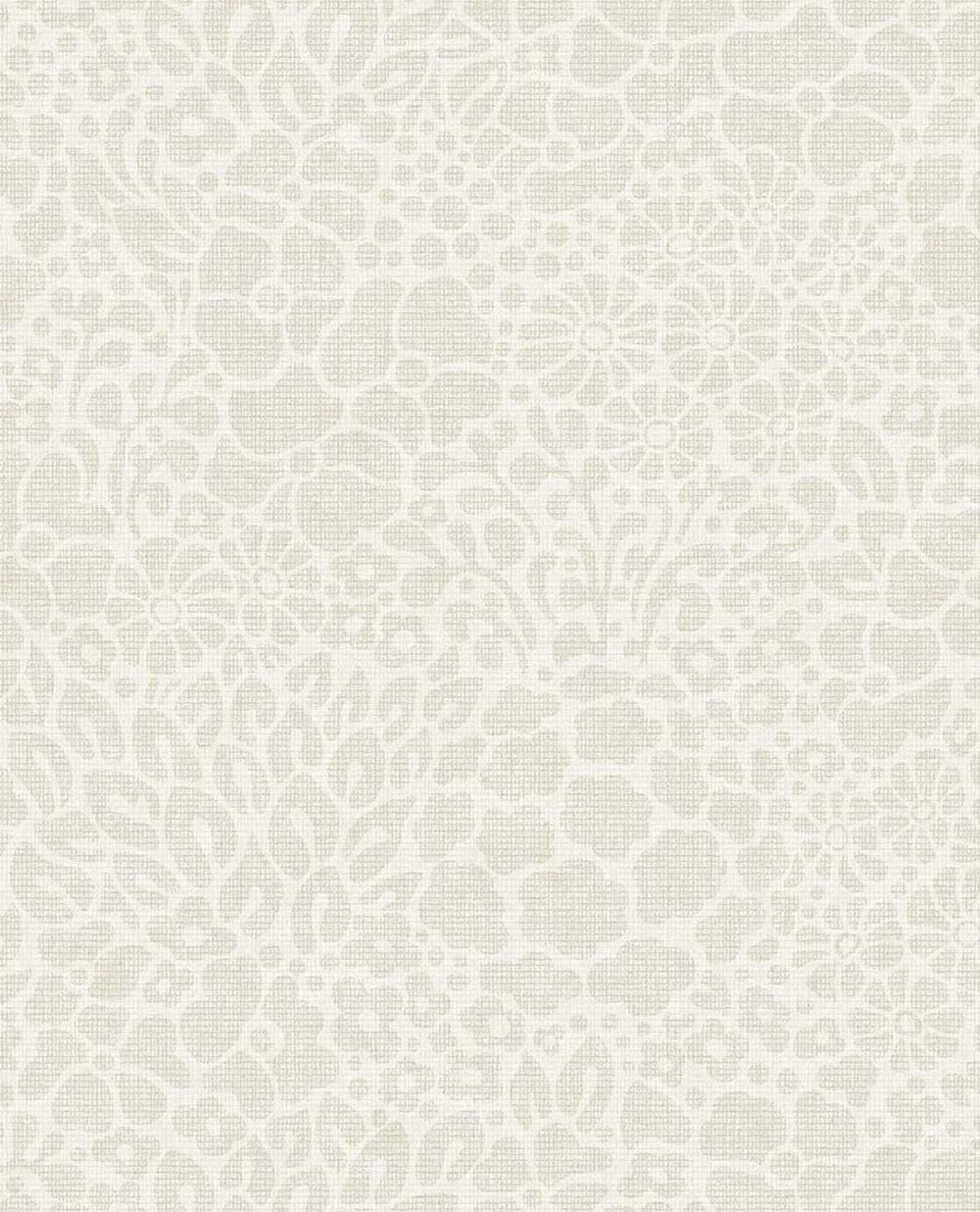 Vliestapete, creme, Blumen, 340550, Groovy, Eijffinger
