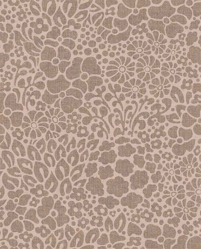 Vliestapete, rosa-braun, Blumen, 340554, Groovy, Eijffinger