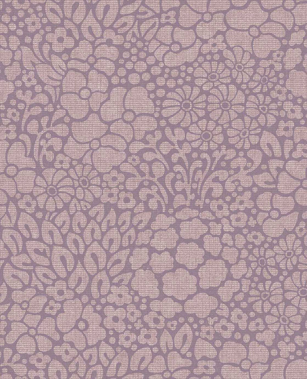 Vliestapete, lila, Blumen, 340555, Groovy, Eijffinger