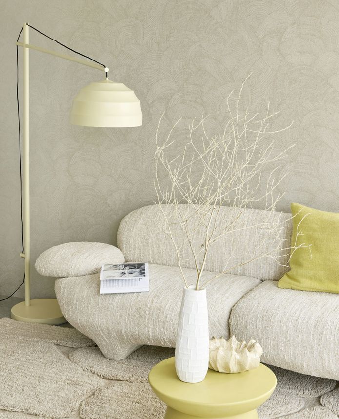 Vliestapete, grau, 340364, Sensory, Eijffinger