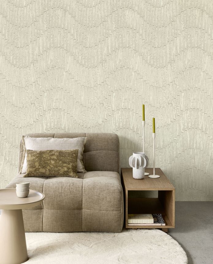 Vlies-Fototapete, beige, Wellen, 340371, Sensory, Eijffinger