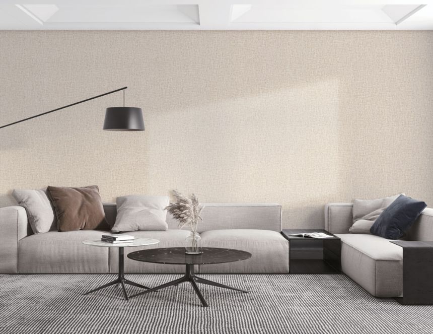 Geometrische Vliestapete, beige, SA524022, Santa Fe, Design ID