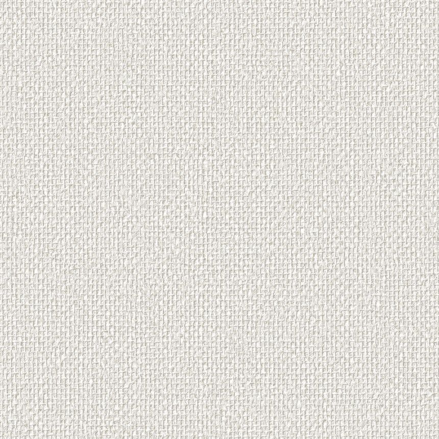 Vliestapete, weiß-grau, Stoffstruktur, SA524091, Santa Fe, Design ID
