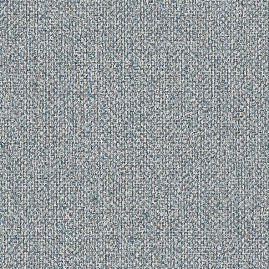 Vliestapete, blau-grau, Stoffstruktur, SA524097, Santa Fe, Design ID