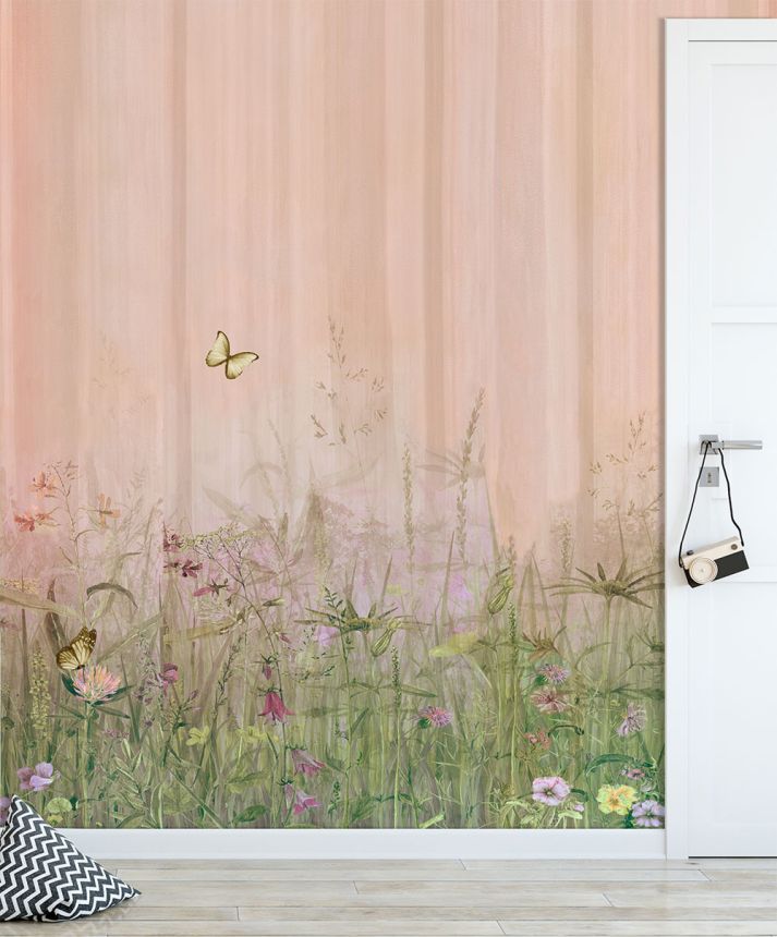 Vlies-Fototapete, Blumen, Gras, CW6023-1, Cute Walls, Decoprint