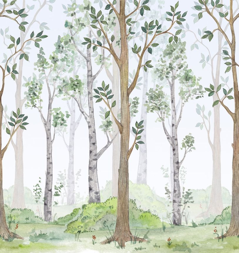 Vlies-Fototapete, Bäume, Wald, CW6040-1, Cute Walls, Decoprint