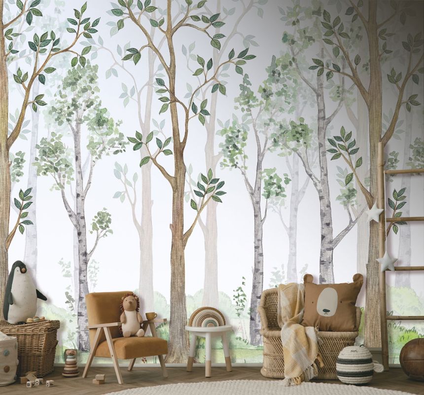 Vlies-Fototapete, Bäume, Wald, CW6040-1, Cute Walls, Decoprint