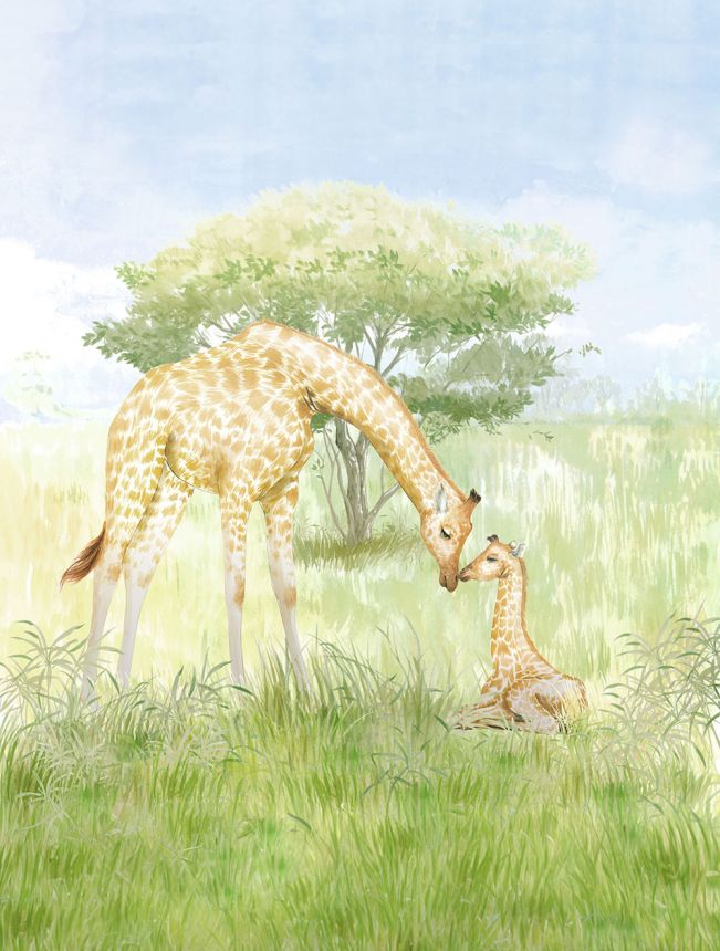 Vlies-Fototapete, Giraffen, CW6115-2, Cute Walls, Decoprint