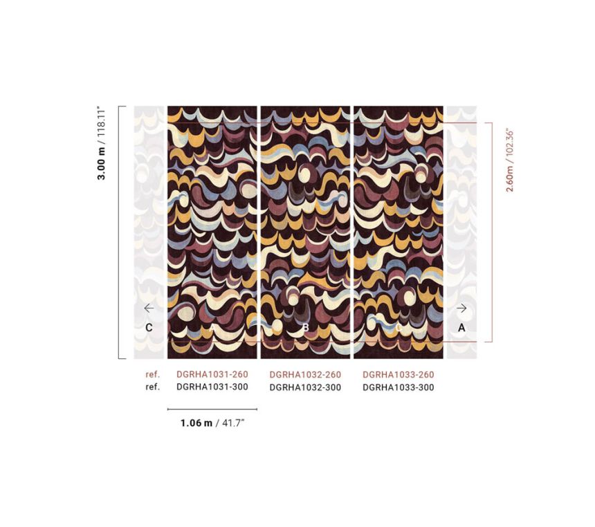 Vlies-Fototapete, Wellen, DGRHA1033-300, Rhapsody, Masureel