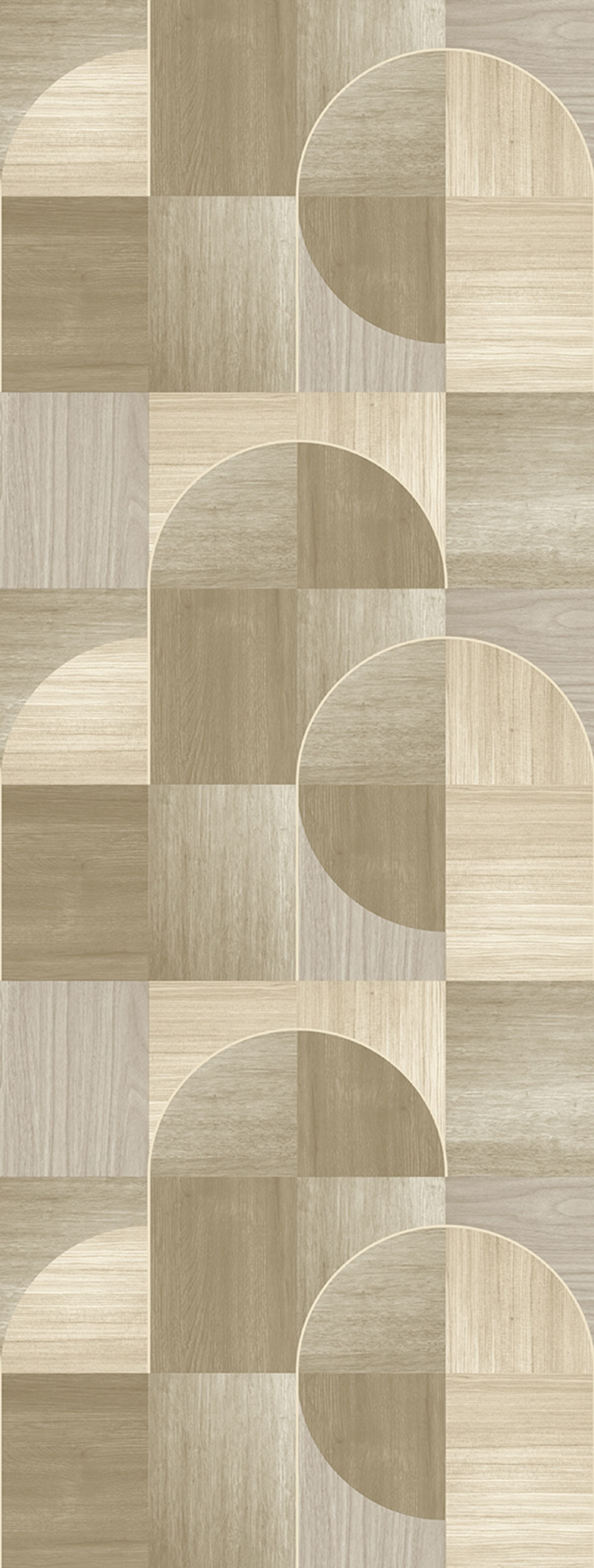 Grafische Bildtapete in grau-beige, FW4012-6, Feature Walls, Decoprint
