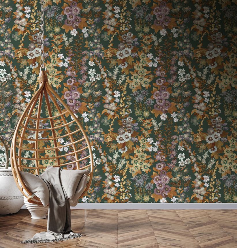 Vlies-Fototapete, grün, Blumen, FW4025-10, Feature Walls, Decoprint