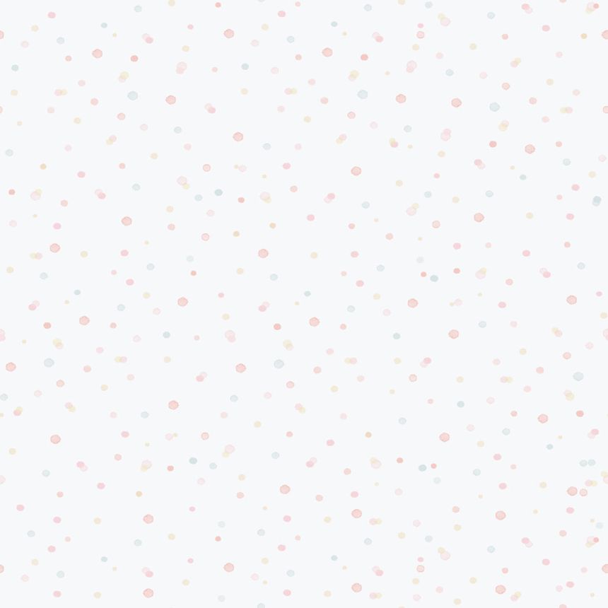 Kinder Vliestapete, rosa, Punkte, Sprenkel, 289-1, Enzo,  ICH Wallcoverings