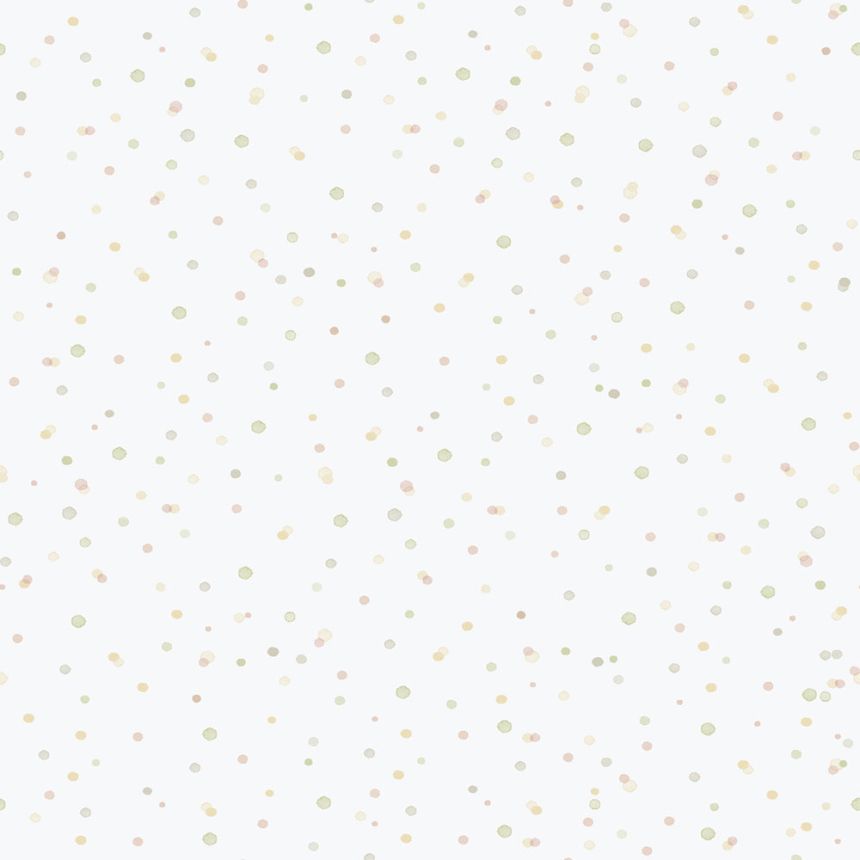 Kinder Vliestapete, grün, Punkte, Sprenkel, 289-3, Enzo,  ICH Wallcoverings