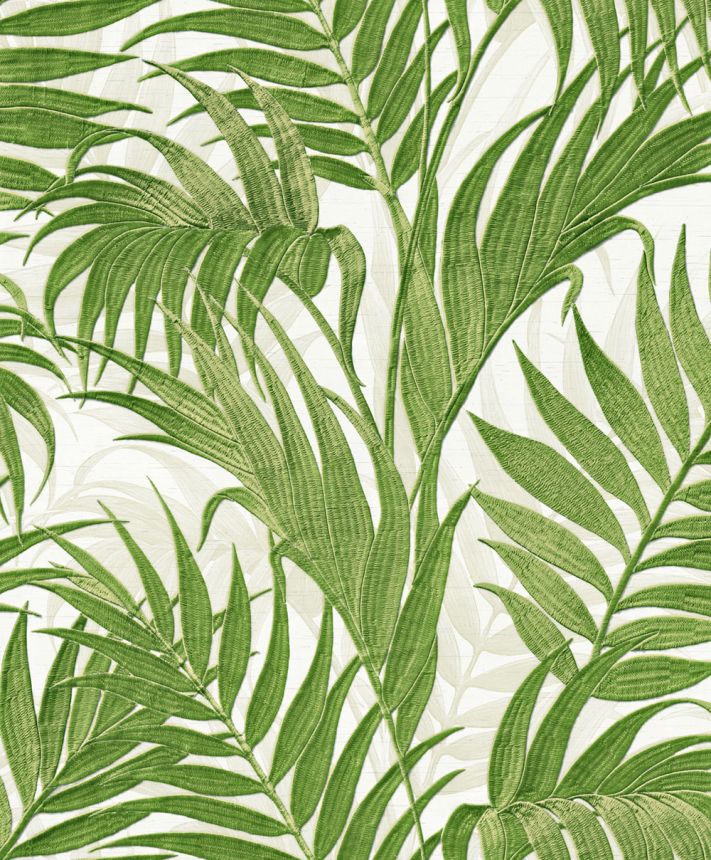 Luxus Vliestapete, grün, Blätter, GR322110, Best Sellers, ID Design