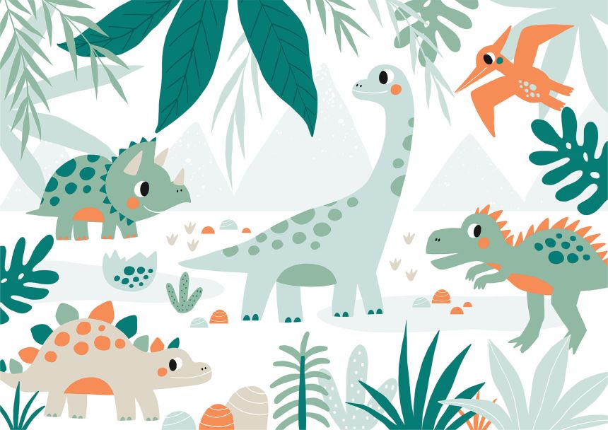 Fototapete nach Maß, Dinosaurier, 10002, Vavex