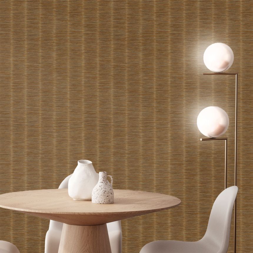 Luxuriöse Vliestapete, braun-beige, Textur, Z57717, Architexture 2,  Zambaiti Parati