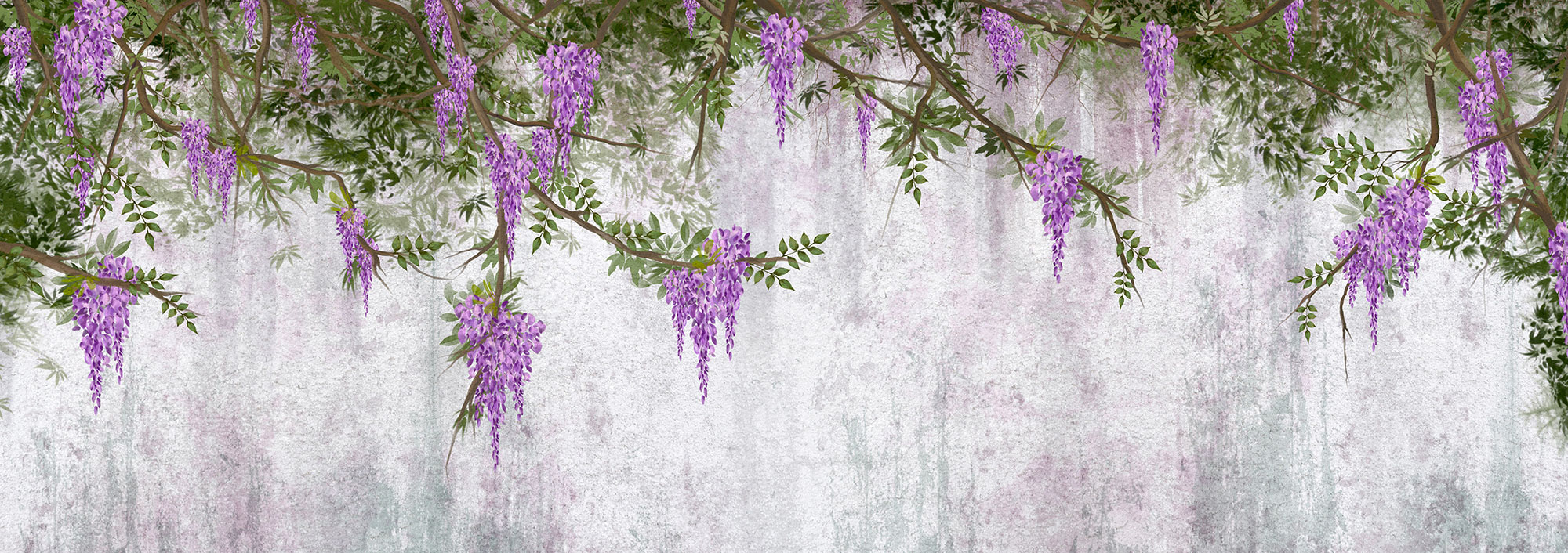 Vlies-Fototapete nach Maß, Blumen, Vistária, 10163, Vavex