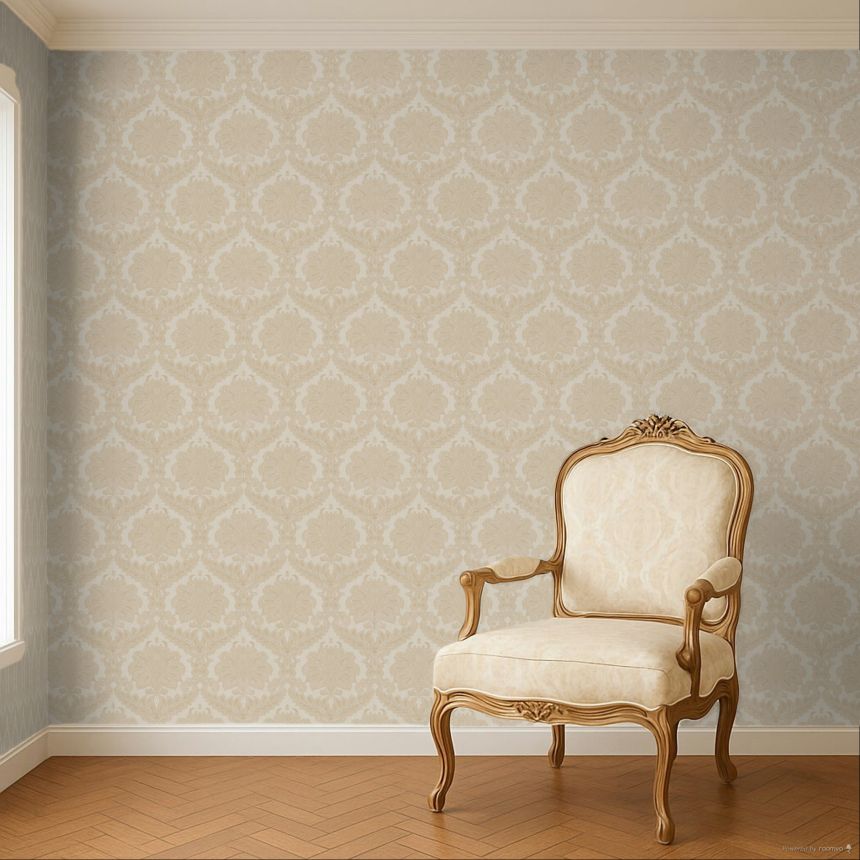 Tapete, beige, klassisch, 35934, Ornamenta, Parato by Cristiana Masi