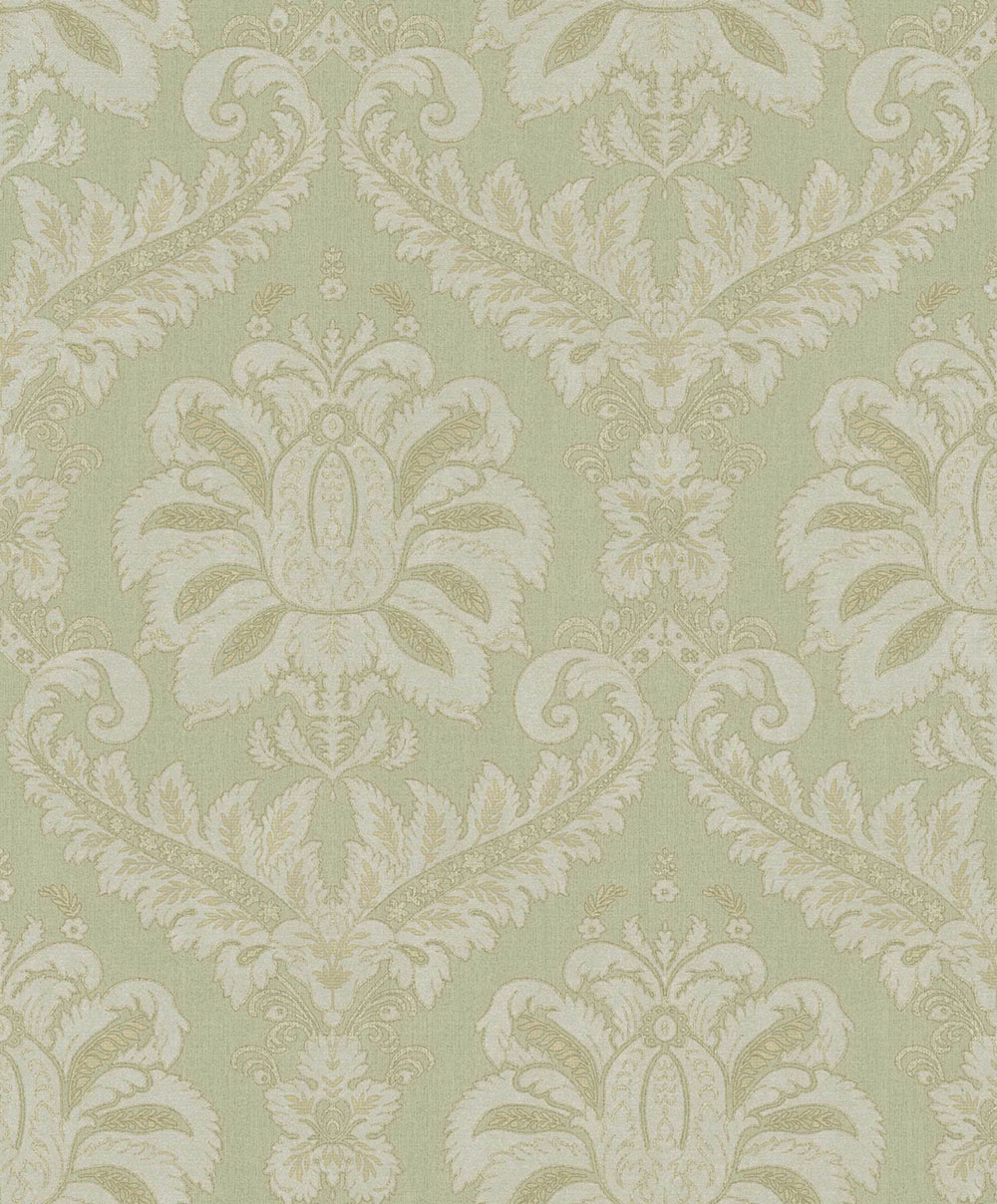 Tapete, grün, klassisch, 35935, Ornamenta, Parato by Cristiana Masi