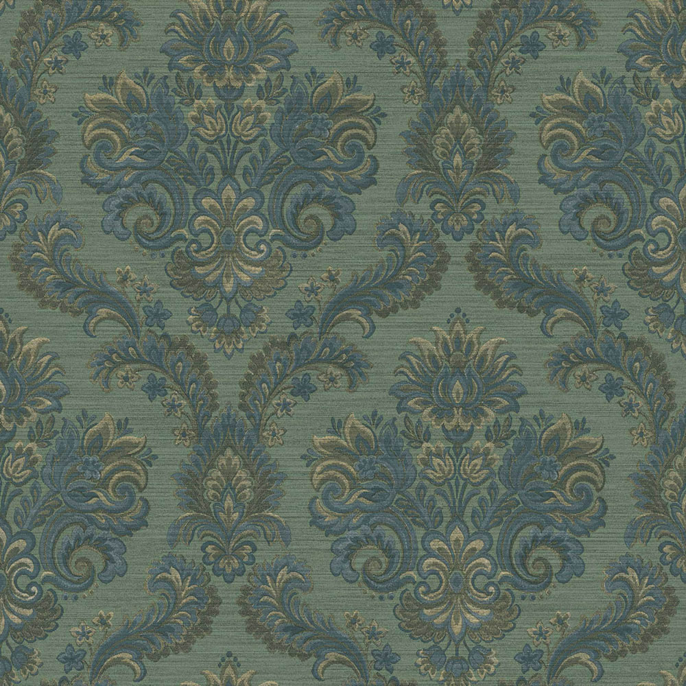 Tapete, grün, klassisch, 35945, Ornamenta, Parato by Cristiana Masi
