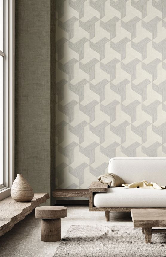 Vliestapete, geometrische, grau, 27508, Sintesi, Cristiana Masi by Parato