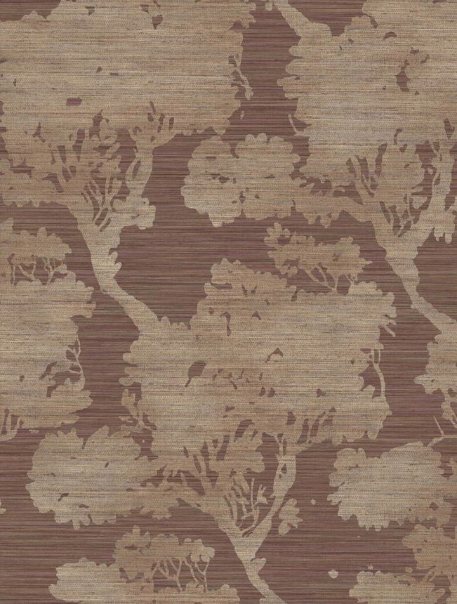 Tapete, braun-violett, Bäume, 35958, Ornamenta, Parato by Cristiana Masi